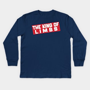 THE KING OF LIMBS (radiohead) Kids Long Sleeve T-Shirt